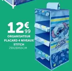 Centrakor Stitch Organisateur placard 4 niveaux offre