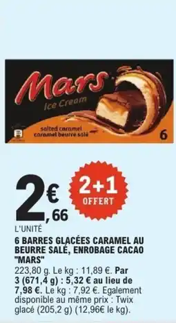 E.Leclerc Mars Ice Cream offre