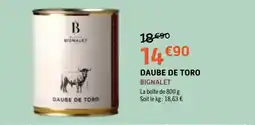 E.Leclerc BIGNALET DAUBE DE TORO offre