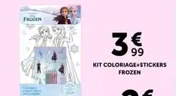 Centrakor Frozen Kit coloriage+stickers offre