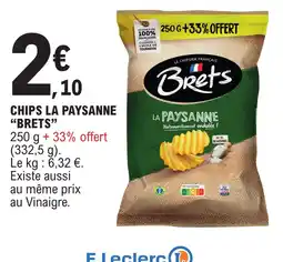 E.Leclerc Brets Chips La Paysanne offre