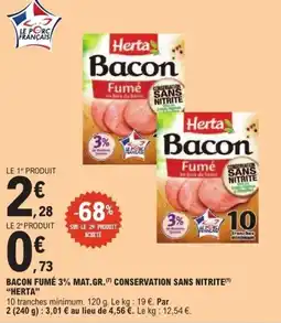 E.Leclerc Herta Bacon offre