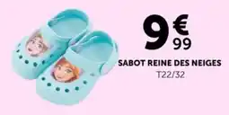 Centrakor Sabot Reine des Neiges offre