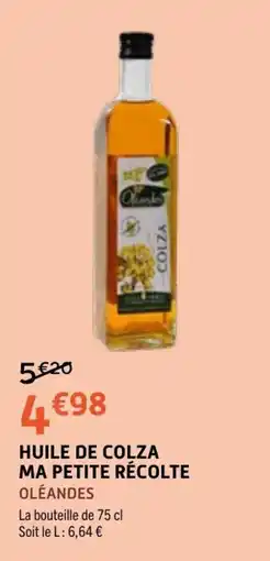 E.Leclerc OLÉANDES HUILE DE COLZA offre