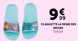 Centrakor CLAQUETTE LA REINE DES NEIGES offre