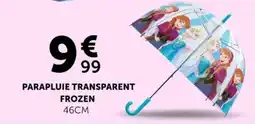 Centrakor FROZEN PARAPLUIE TRANSPARENT offre