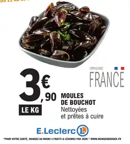 E.Leclerc MOULES DE BOUCHOT offre