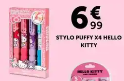 Centrakor Hello kitty stylo puffy x4 offre