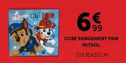 Centrakor PAW PATROL CUBE RANGEMENT offre