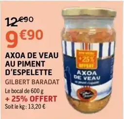 E.Leclerc GILBERT BARADAT AXOA DE VEAU offre