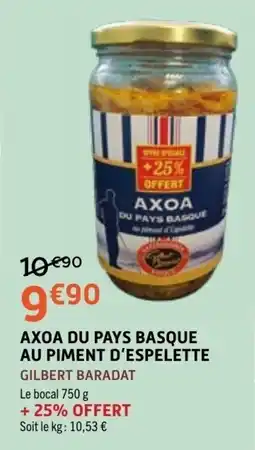 E.Leclerc AXOA DU PAYS BASQUE offre
