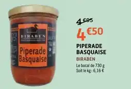 E.Leclerc BIRABEN Piperade Basquaise offre