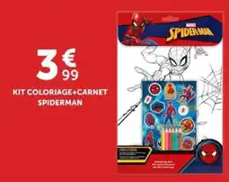 Centrakor SPIDER-MAN KIT COLORIAGE+CARNET offre