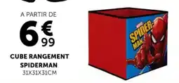 Centrakor SPIDERMAN CUBE RANGEMENT offre