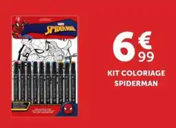 Centrakor SPIDER-MAN KIT COLORIAGE offre