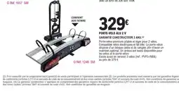 E.Leclerc L'Auto PORTE-VELO ALU 2 V offre