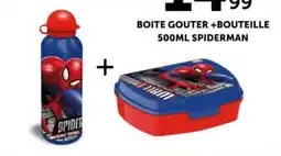Centrakor SPIDERMAN BOITE GOUTER + BOUTEILLE offre