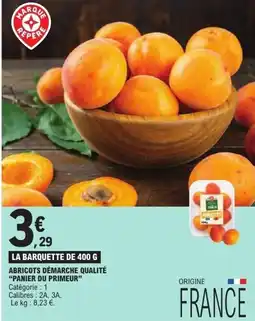 E.Leclerc Abricots Démarche Qualité offre