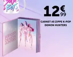 Centrakor K-POP DEMON HUNTERS CARNET A5 ZIPPE offre