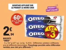 E.Leclerc OREO Biscuits offre