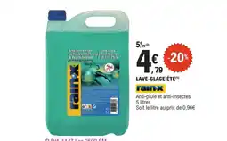 E.Leclerc L'Auto Rainax Lave-glace été offre