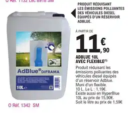 E.Leclerc L'Auto AdBlue DIFRAMA offre