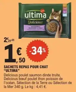 E.Leclerc Ultima Repas pour chat offre