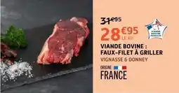 E.Leclerc Viande Bovine Faux-Filet à Griller offre
