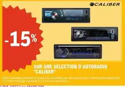 E.Leclerc L'Auto CALIBER Autoradio offre