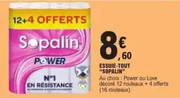 E.Leclerc Sopalin essuie-tout offre