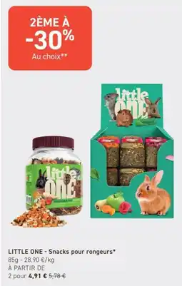 Tom&Co LITTLE ONE Snacks pour rongeurs offre