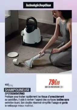 Blanc Brun ezi SHAMPOUINEUSE SPOTREMOVERW2 offre
