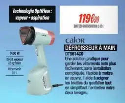 Blanc Brun calor DÉFROISSEUR À MAIN offre