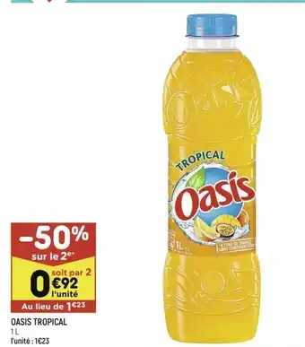 Leader Price Oasis Tropical offre