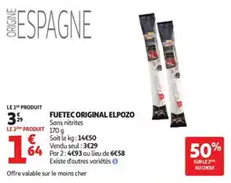 Auchan ELPOZO FUETEC ORIGINAL offre
