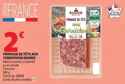Auchan BAHIER Fromage de tête aux cornichons offre