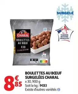 Auchan CHARAL BOULETTES AU BŒUF offre