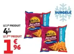 Auchan McCain Just du Four Allumettes offre