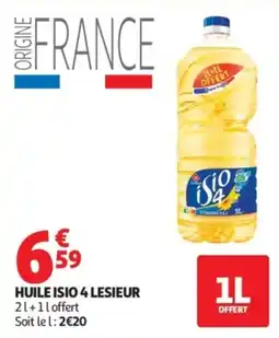 Auchan ISIO 4 LESIEUR offre