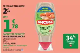 Auchan AMORA Sauce Deluxe offre