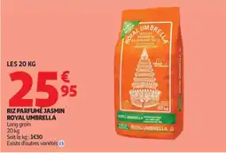 Auchan ROYAL UMBRELLA RIZ PARFUMÉ JASMIN offre