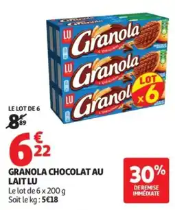 Auchan LU Granola offre