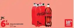 Auchan Coca-Cola Sans Sucres offre