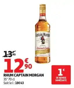 Auchan Captain Morgan Rhum offre