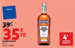 Auchan RICARD PASTIS offre