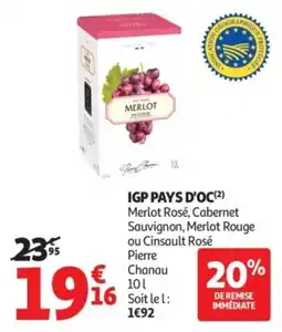 Auchan Pierre Chanau offre