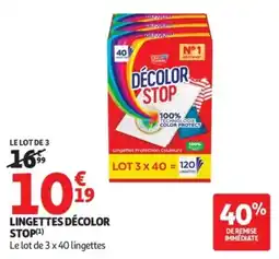 Auchan DÉCOLOR STOP offre