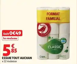 Auchan Auchan Essie Tout Classic offre
