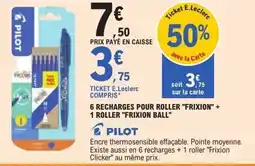 E.Leclerc PILOT FRIXION offre