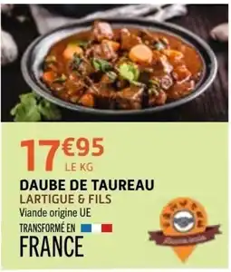E.Leclerc LARTIGUE & FILS DAUBE DE TAUREAU offre